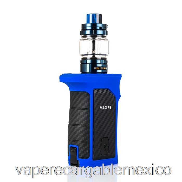 Vape Recargable Smok Mag P3 230w & Tfv16 Kit De Inicio Azul / Negro